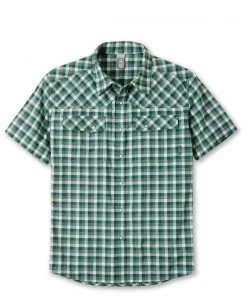 Stio Men's Eddy Shirt SS -STIO Sales M SS Eddy Thicket Check