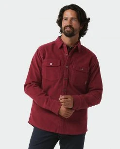 Stio Men's Saratoga Cord Shirt 31 Stio Men's Saratoga Cord Shirt -STIO Sales M Saratoga Cord Shirt Roasted Beet Plaid 2