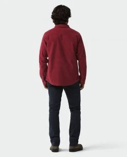 Stio Men's Saratoga Cord Shirt 34 Stio Men's Saratoga Cord Shirt -STIO Sales M Saratoga Cord Shirt Roasted Beet Plaid 5