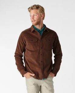 Stio Men's Saratoga Cord Shirt 24 Stio Men's Saratoga Cord Shirt -STIO Sales M Saratoga Shirt Bison Herd 2