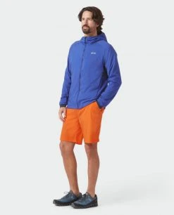 Stio Men's Second Light Short -STIO Sales M Second Light Short Orange Peel 1 Full