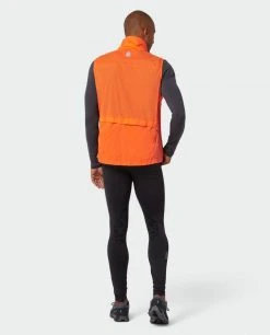 Stio Men's Second Light Vest -STIO Sales M Second Light Vest Orange Peel 2 Full
