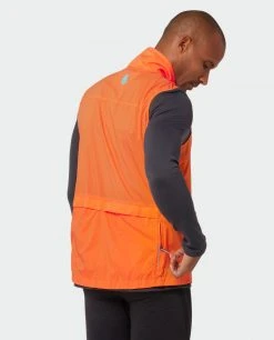 Stio Men's Second Light Vest -STIO Sales M Second Light Vest Orange Peel 5 Top