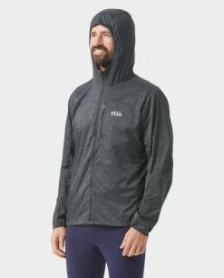 Stio Men's Second Light Windshell -STIO Sales M Second Light Windshell Boundary Black Topo 5 Top