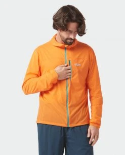 Stio Men's Second Light Windshell -STIO Sales M Second Light Windshell Orange Peel 5 Top