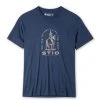 Stio Men's Ski The Tetons Tee -STIO Sales M Ski the tetons Navy