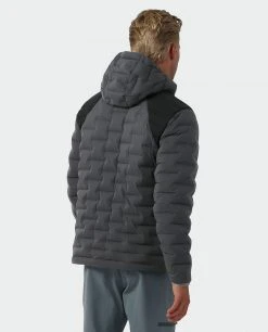 Stio Men's Skillet Stretch Down Hooded Jacket -STIO Sales M Skillet Stretch Down Hooded Jacket Boundary Black 7