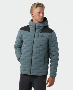 Stio Men's Skillet Stretch Down Hooded Jacket -STIO Sales M Skillet Stretch Down Hooded Jacket Stormy Weather 3