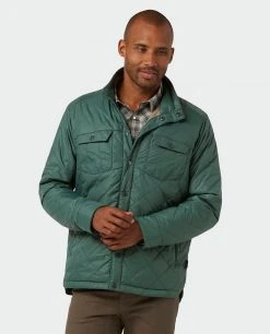 Stio Men's Skycrest Insulated Snap Shirt 27 Stio Men's Skycrest Insulated Snap Shirt -STIO Sales M Skycrest Snap Shirt Treeline Green 2