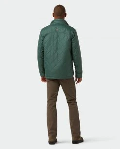 Stio Men's Skycrest Insulated Snap Shirt 31 Stio Men's Skycrest Insulated Snap Shirt -STIO Sales M Skycrest Snap Shirt Treeline Green 5