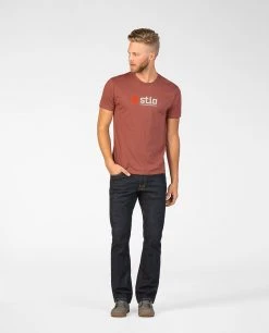 Men's Stio Classic Tee 12 Men's Stio Classic Tee -STIO Sales M Stio Classic Tee Red Clay Heather 1 9e3e26db 2ac9 4ecb b64f 0d89ca007c05