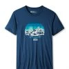 Stio Men's Teton Sunset Tee 1 Stio Men's Teton Sunset Tee -STIO Sales M Teton Sunset Tee Navy Heather