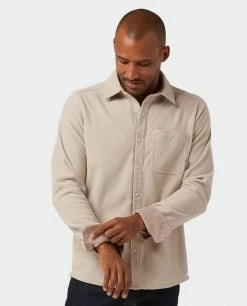 Stio Men's Thermop Fleece Snap Shirt -STIO Sales M Thermop Fleece Snap Shirt Pebble 2