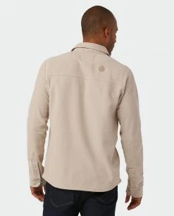 Stio Men's Thermop Fleece Snap Shirt -STIO Sales M Thermop Fleece Snap Shirt Pebble 3