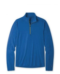 Stio Men's Tipton Tech Half Zip -STIO Sales M Tipton Tech Half Zip Alpine Lake Heather