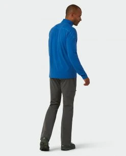 Stio Men's Tipton Tech Half Zip -STIO Sales M Tipton Tech Half Zip Alpine Lake Heather 5