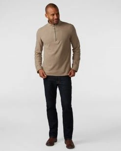 Stio Men's Turpin Fleece Half Zip -STIO Sales M Turpin Fleece Half Zip Rodeo Dust Heather 4 3866678b 5534 4a5a 8efb 388e18724895