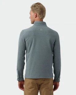 Stio Men's Turpin Fleece Half Zip -STIO Sales M Turpin Fleece Half Zip Stormy Weather Heather 3