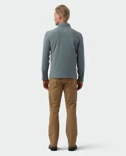 Stio Men's Turpin Fleece Half Zip -STIO Sales M Turpin Fleece Half Zip Stormy Weather Heather 5