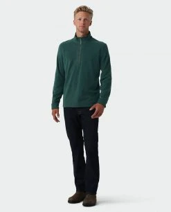 Stio Men's Turpin Fleece Half Zip -STIO Sales M Turpin Fleece Half Zip Treeline Green Heather 4