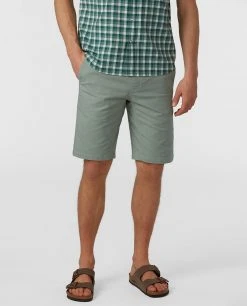 Stio Men's Tusky Canvas Short -STIO Sales M Tusky Canvas Short Lily Pad 1