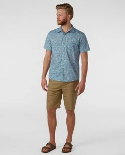 Stio Men's Tusky Canvas Short -STIO Sales M Tusky Short Elmwood 3