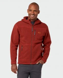 Stio Men's Wilcox Fleece Hoodie -STIO Sales M Wilcox Fleece Hoodie Risk Red 3 Top