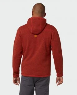 Stio Men's Wilcox Fleece Hoodie -STIO Sales M Wilcox Fleece Hoodie Risk Red 4 Top