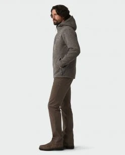 Stio Men's Wilcox Fleece Hoodie -STIO Sales M Wilcox Fleece Hoodie Scorched Rock 4