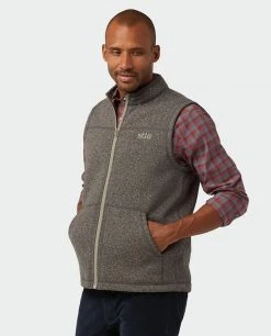 Stio Men's Wilcox Fleece Vest -STIO Sales M Wilcox Fleece Vest Scorched Rock 1