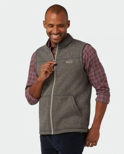 Stio Men's Wilcox Fleece Vest -STIO Sales M Wilcox Fleece Vest Scorched Rock 2