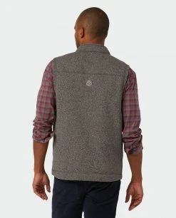Stio Men's Wilcox Fleece Vest -STIO Sales M Wilcox Fleece Vest Scorched Rock 3