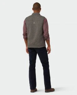 Stio Men's Wilcox Fleece Vest -STIO Sales M Wilcox Fleece Vest Scorched Rock 5