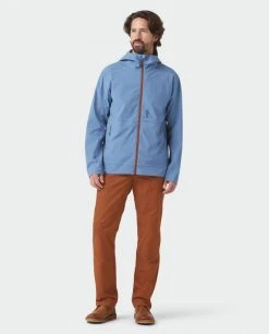 Stio Men's Windy Mile INFINIUM™ Jacket -STIO Sales M Windy Mile INFINIUM Jacket Sturdy Blue 1 Full