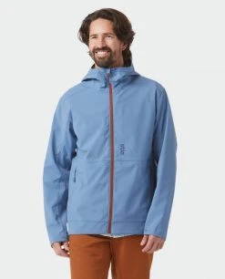 Stio Men's Windy Mile INFINIUM™ Jacket -STIO Sales M Windy Mile INFINIUM Jacket Sturdy Blue 3 Top
