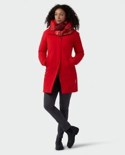 Stio Unisex Hometown Down Scarf 20 Stio Unisex Hometown Down Scarf -STIO Sales U Hometown Down Scarf Risk Red Marble Print 1