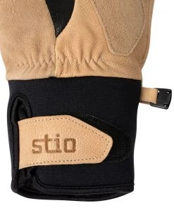Stio Hardscrabble Insulated Mitt -STIO Sales Unisex Hardscrabble Insulated Mitt Rodeo Dust Detail Cuff
