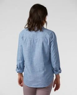 Stio Women's Ashton Chambray Shirt - Past Season 35 Stio Women's Ashton Chambray Shirt - Past Season -STIO Sales W Ashton Chambray Shirt Light Chambray 2 83f7ce36 64e4 4920 b29c 2b4bce140459