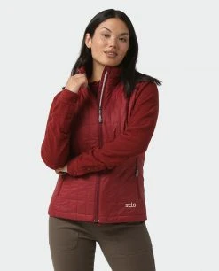 Stio Women's Azura Insulated Vest -STIO Sales W Azura Vest Roasted Beet 2