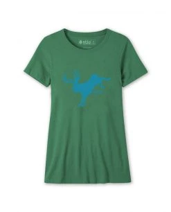 Stio Women's Bucking Jackalope Tee 7 Stio Women's Bucking Jackalope Tee -STIO Sales W Bucking Jackalope Tee Kelly Green heather