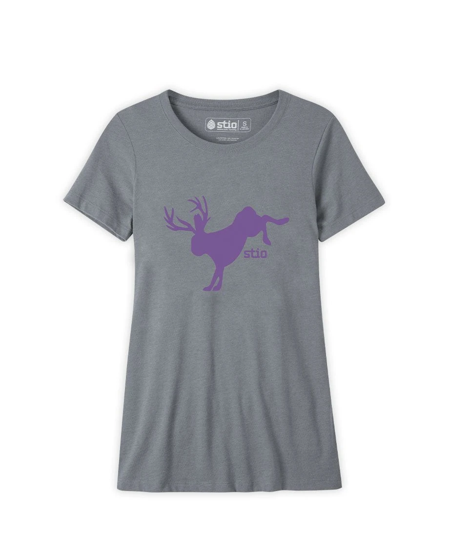 Stio Women's Bucking Jackalope Tee 4 Stio Women's Bucking Jackalope Tee - Image 2