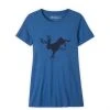 Stio Women's Bucking Jackalope Tee -STIO Sales W Bucking Jackaplope Tee Royal Heather S20 fa1b2f41 2d53 49ef a3b7 9d9448d1c140