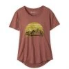 Stio Women's Buffalo Sunrise Tee -STIO Sales W Buffalo Sunrise T Shirt Red Clay Heather S20