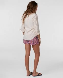 Stio Women's CFS Board Short -STIO Sales W CFS Board Short Blooming Orchid Floral 4