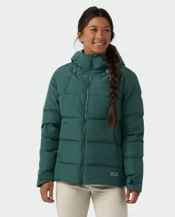 Stio Women's Colter INFINIUM™ Down Jacket -STIO Sales W Colter Infinium Down Jacket Treeline Green 1