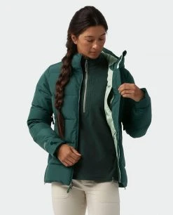 Stio Women's Colter INFINIUM™ Down Jacket -STIO Sales W Colter Infinium Down Jacket Treeline Green 4