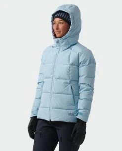 Stio Women's Colter INFINIUM™ Down Jacket -STIO Sales W Colter Infinium Down Jacket Wind River Blue 4