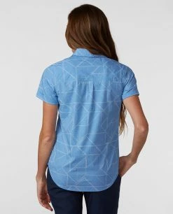 Stio Women's Curtis Camp Shirt SS -STIO Sales W Curtis Camp Shirt SS Lakeside Bandana Print 2