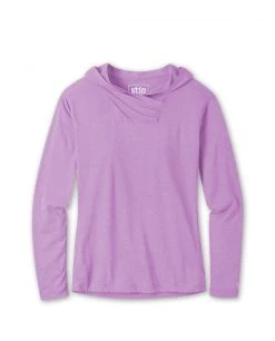 Stio Women's Divide Hooded Pullover 10 Stio Women's Divide Hooded Pullover -STIO Sales W Divide Hoodie Lavender Field Heather