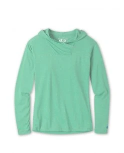 Stio Women's Divide Hooded Pullover 13 Stio Women's Divide Hooded Pullover -STIO Sales W Divide Hoodie Turquoise Rest Heather
